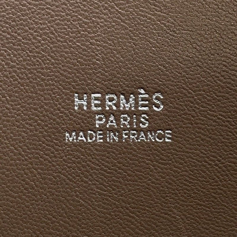 エルメス ハンドバッグ ボリード31 エトゥープ/シルバー金具 トリヨンクレマンス □I刻印 ２wayショルダー