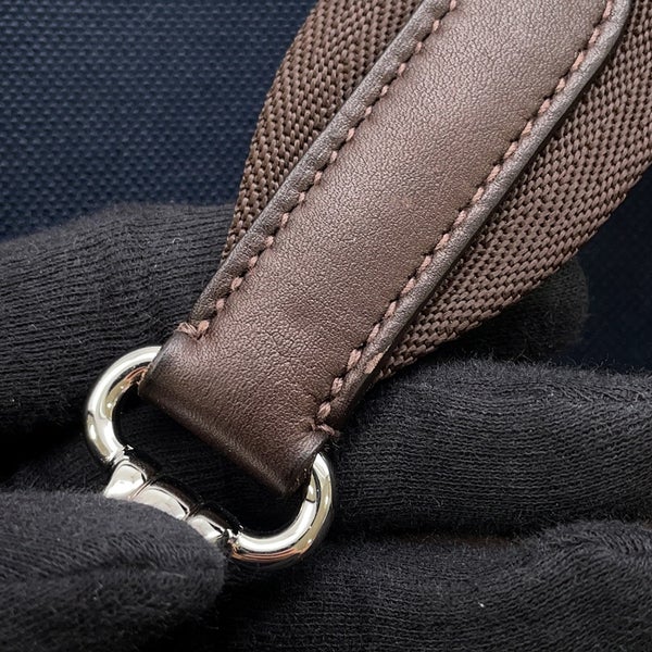 エルメス サックドパンサージュ グルーム SAC DE PANSAGE GROOM ネイビー/フー C刻印 ２wayショルダー