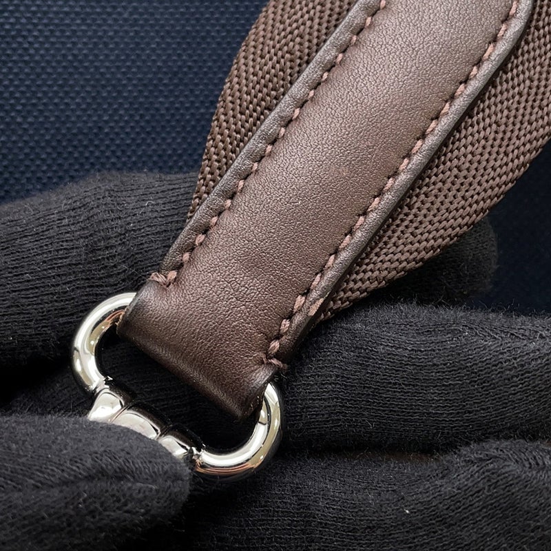 エルメス サックドパンサージュ グルーム SAC DE PANSAGE GROOM ネイビー/フー C刻印 ２wayショルダー