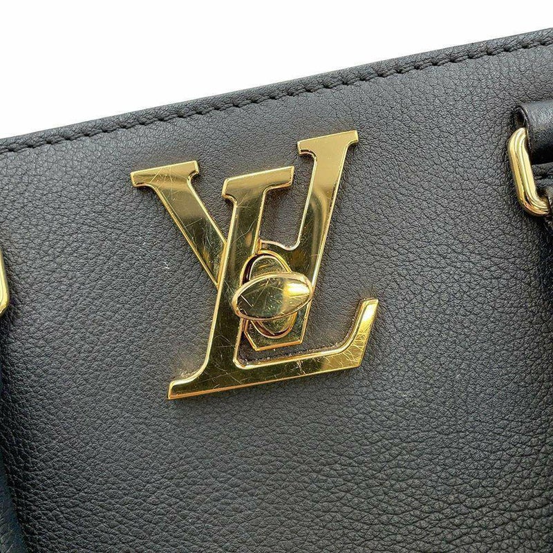 ルイヴィトン ハンドバッグ グレインカーフレザー ロック&ゴー M22311 LOUIS VUITTON 黒 ブラック 2wayバッグ