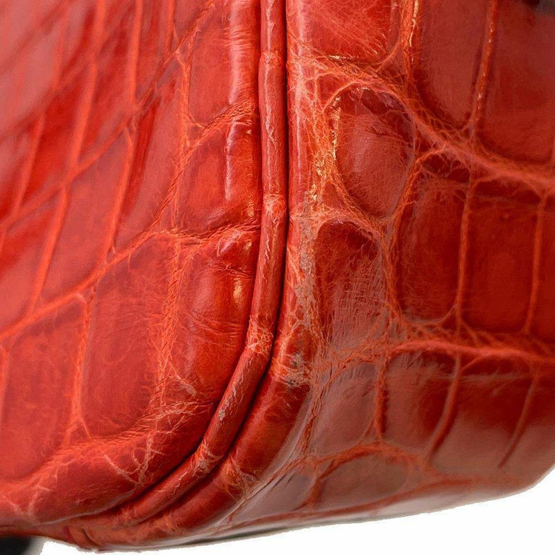 エルメス ハンドバッグ プリュム エラン28 ブーゲンビリア/シルバー金具 二ロティカスシャイン □P刻印