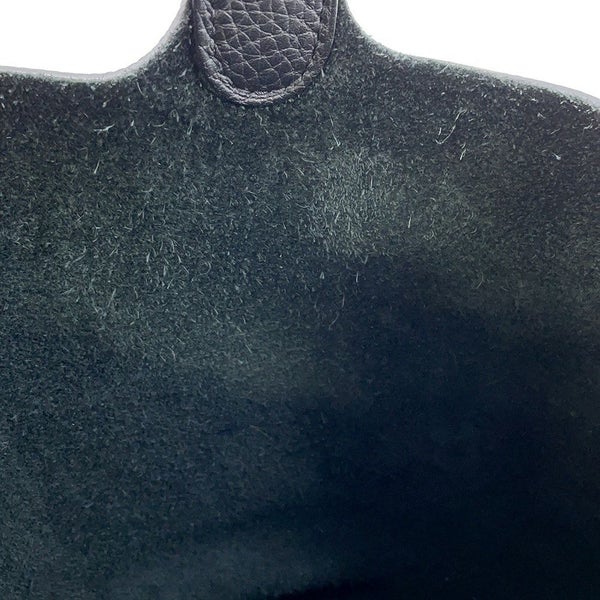 エルメス ハンドバッグ ピコタンロックMM ブラック/シルバー金具 トリヨンクレマンス Z刻印 黒