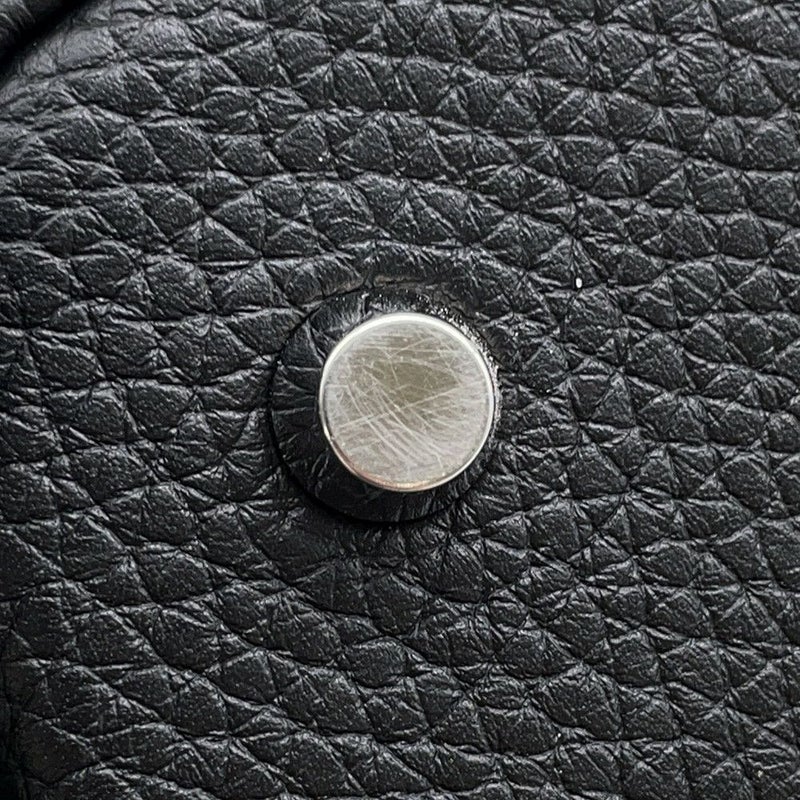 エルメス ハンドバッグ ピコタンロックMM ブラック/シルバー金具 トリヨンクレマンス Z刻印 黒