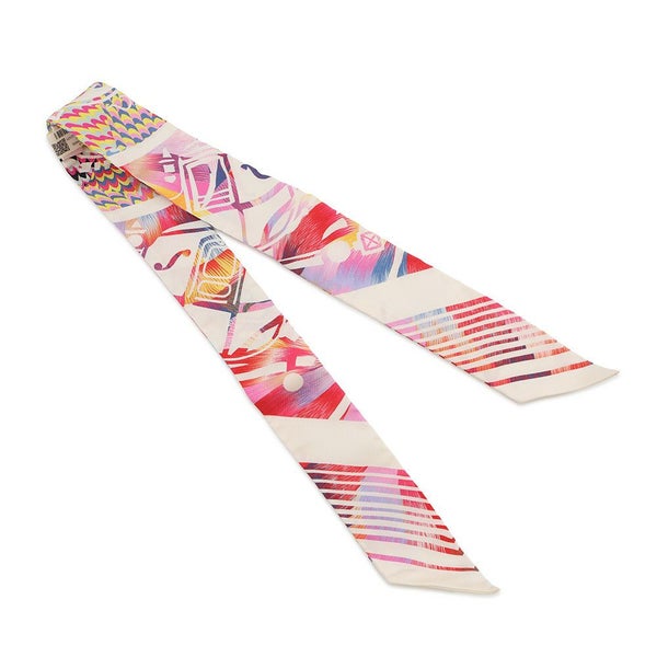 エルメス スカーフ ツイリー マーブルシルク エクスリブリス EX-LIBRIS HERMES シルクツイル 京都マーブル