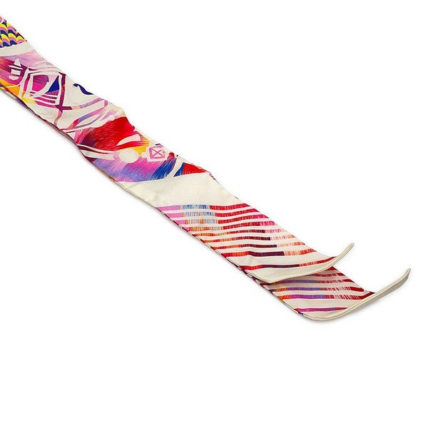 エルメス スカーフ ツイリー マーブルシルク エクスリブリス EX-LIBRIS HERMES シルクツイル 京都マーブル