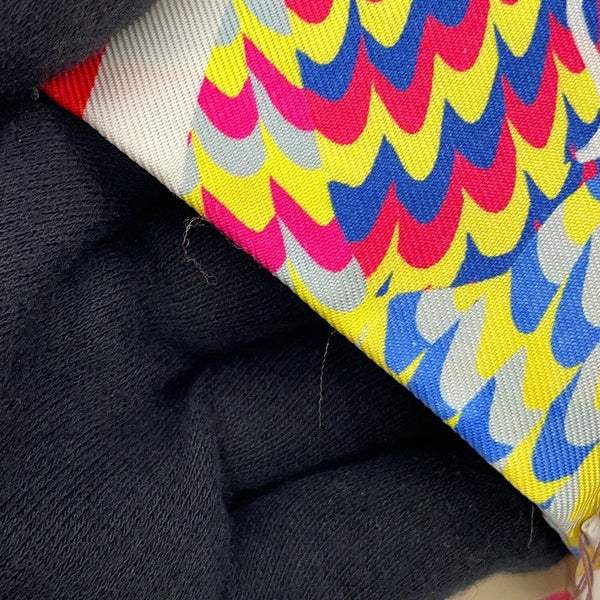 エルメス スカーフ ツイリー マーブルシルク エクスリブリス EX-LIBRIS HERMES シルクツイル 京都マーブル