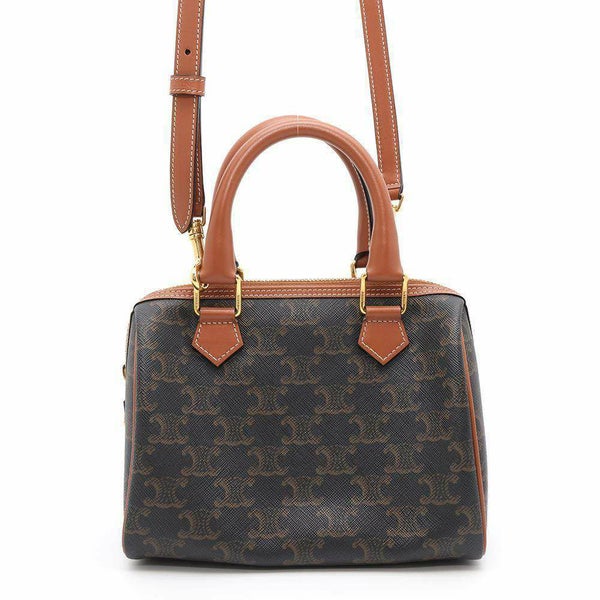 セリーヌ ハンドバッグ トリオンフ スモール ボストンバッグ 197582 CELINE 2wayショルダーバッグ