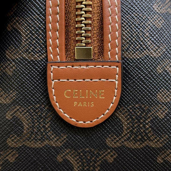 セリーヌ ハンドバッグ トリオンフ スモール ボストンバッグ 197582 CELINE 2wayショルダーバッグ