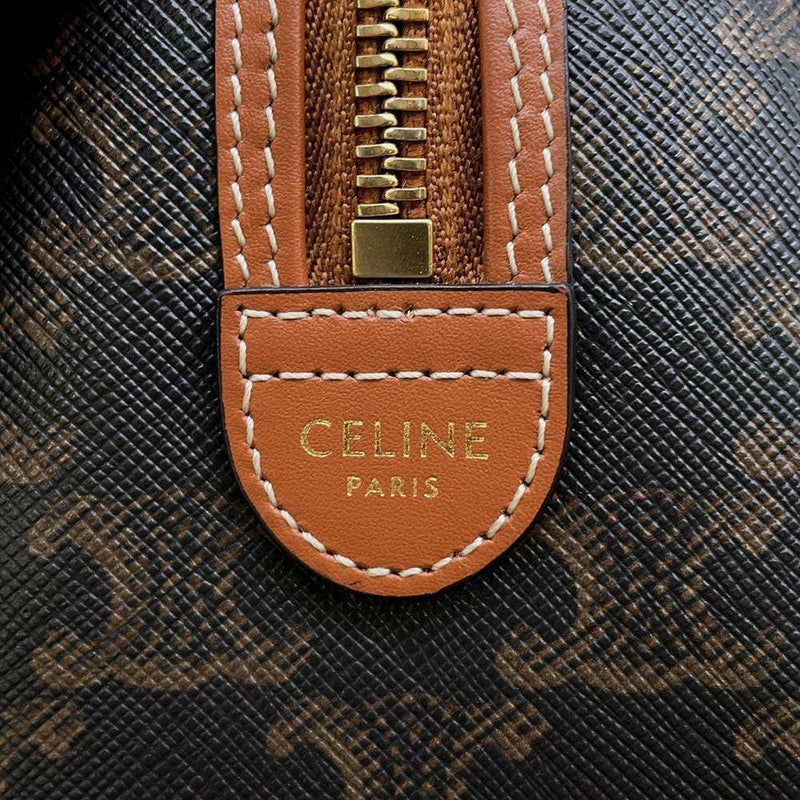 セリーヌ ハンドバッグ トリオンフ スモール ボストンバッグ 197582 CELINE 2wayショルダーバッグ