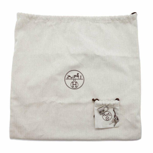 エルメス ハンドバッグ ピコタンロックMM ブラック/ホワイトステッチ/シルバー金具 トリヨンクレマンス U刻印 黒 白ステッチ