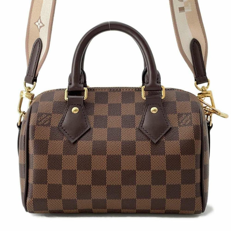 ルイヴィトン ハンドバッグ ダミエ・エベヌ スピーディ・バンドリエール20 N40489 LOUIS VUITTON 2wayショルダーバッグ