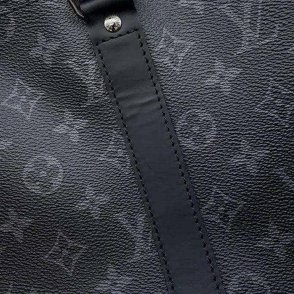 ルイヴィトン ボストンバッグ モノグラム・エクリプス キーボル・バンドリエール45 M40569 2wayショルダー ブラック 黒