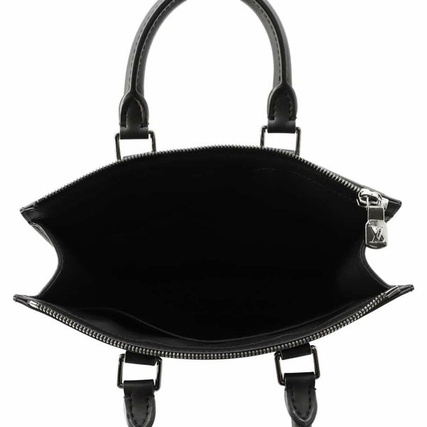 ルイヴィトン ハンドバッグ モノグラム・エクリプス サックプラ・クロス M46456 ブラック 黒