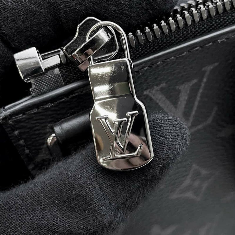 ルイヴィトン ハンドバッグ モノグラム・エクリプス サックプラ・クロス M46456 ブラック 黒