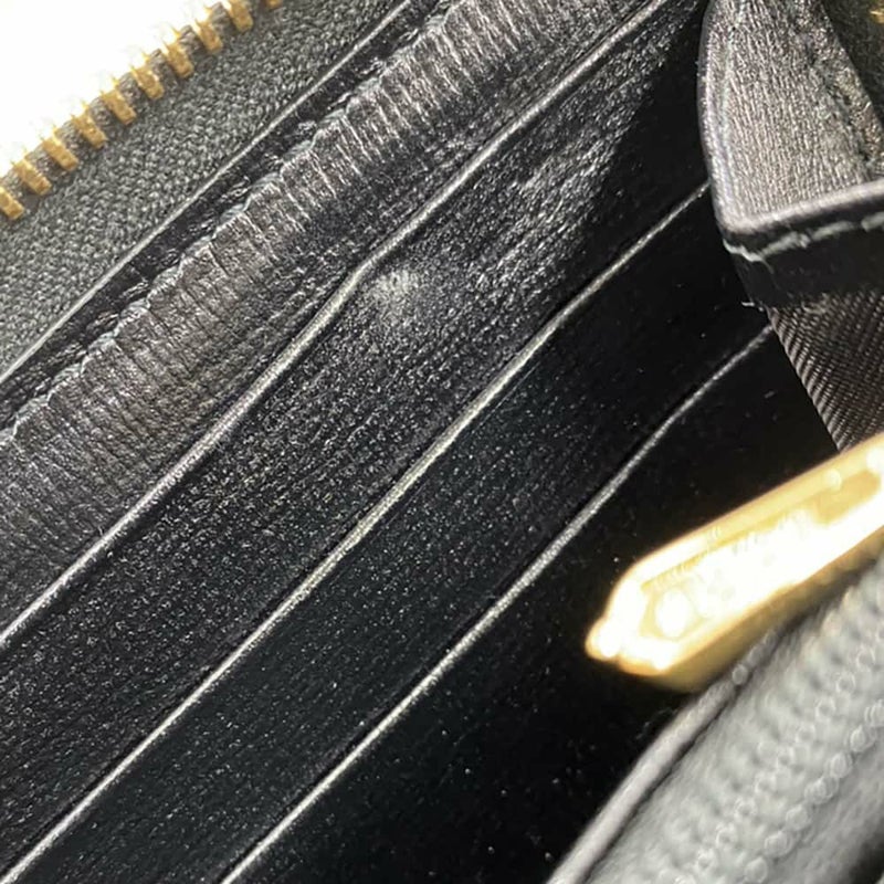 グッチ 長財布 インターロッキングG レザー 598543 GUCCI 財布 黒