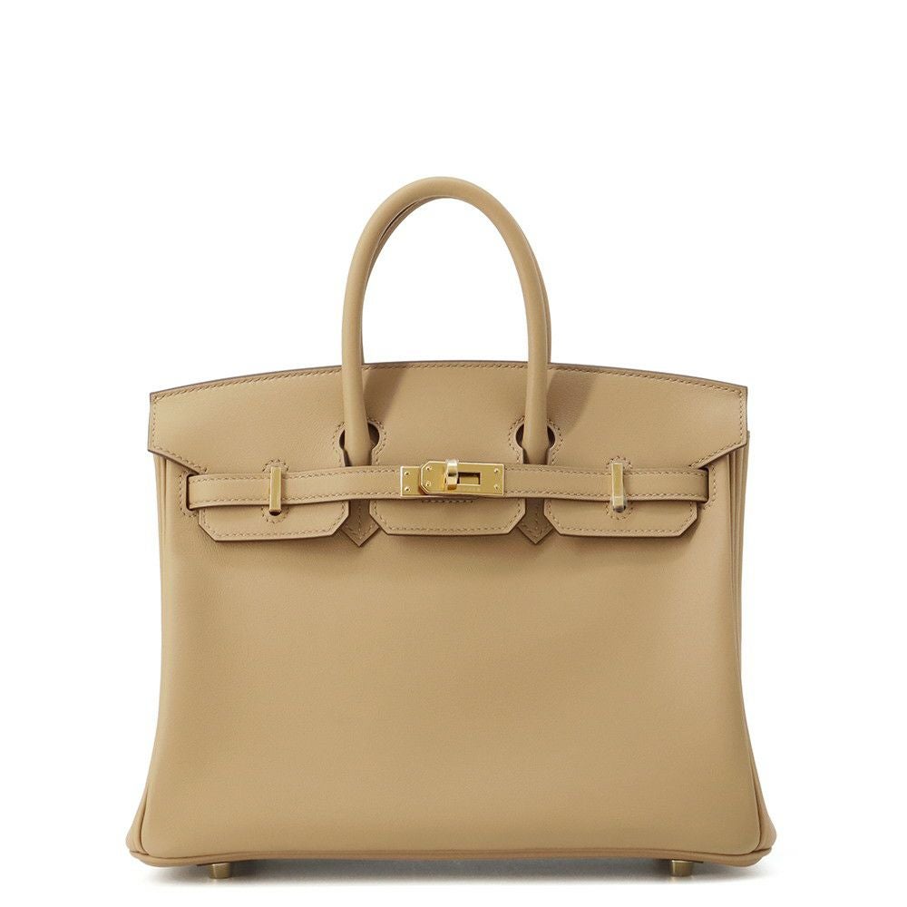 エルメス バーキン25 ビスキュイ/ゴールド金具 スイフト K刻印 HERMES エルメス バーキン25 ビスキュイ/ゴールド金具 スイフト K刻印 HERMES