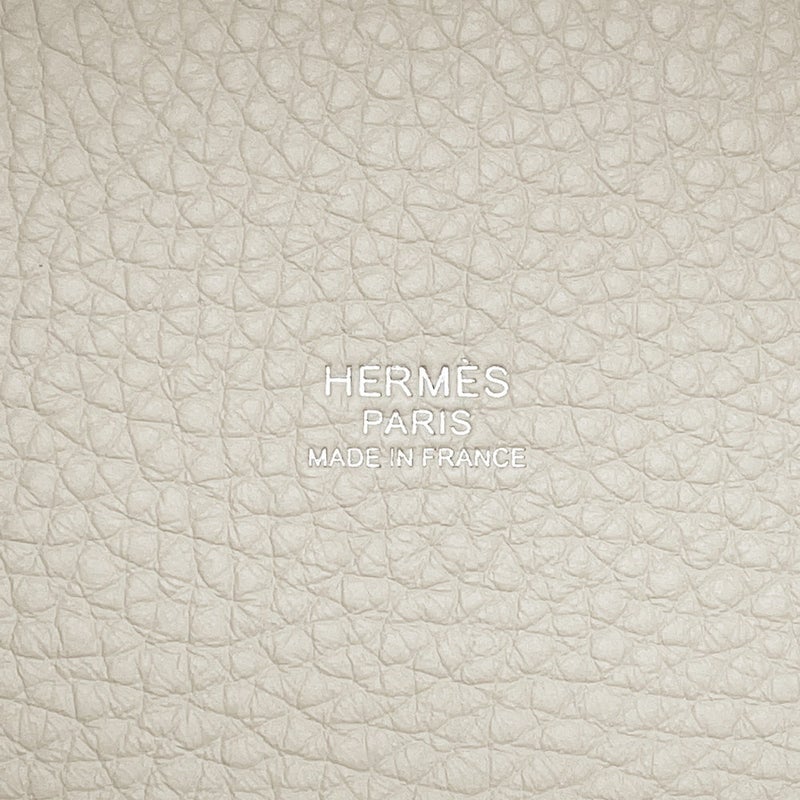 エルメス ハンドバッグ ピコタンロックPM ベトン/シルバー金具 トリヨンクレマンス K刻印