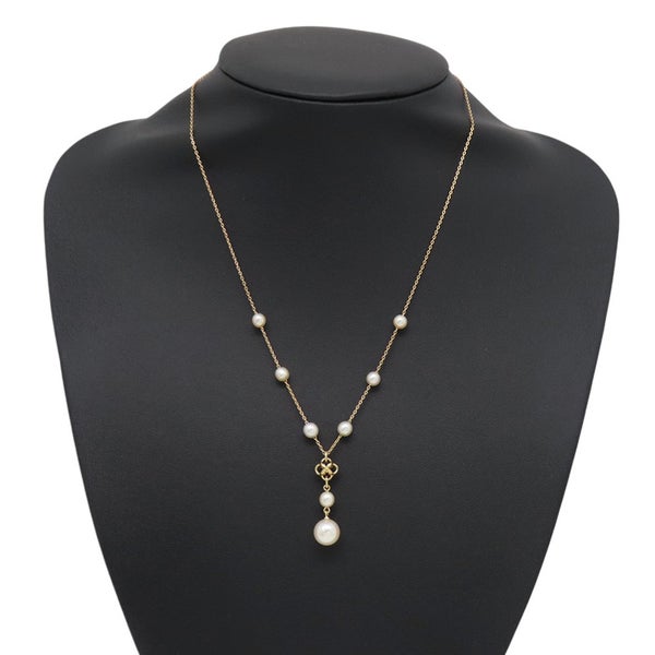 タサキ ネックレス パールネックレス アコヤ真珠 パール K18YGイエローゴールド ペンダント TASAKI 真珠 ジュエリー