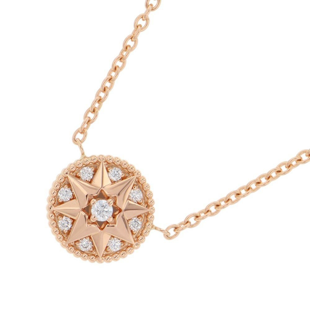 クリスチャン・ディオール ネックレス Rose des Vents ダイヤモンド