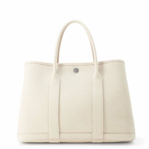 エルメス トートバッグ ガーデンパーティTPM ベトン/シルバー金具 ネゴンダ W刻印
