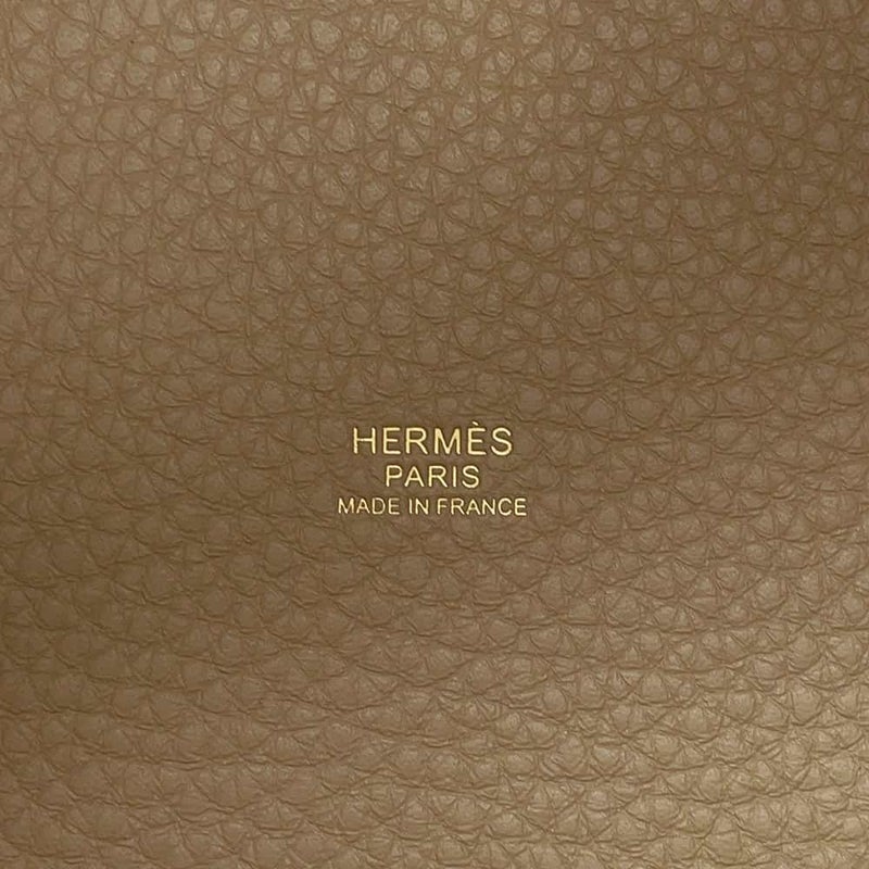 エルメス ハンドバッグ ピコタンロックPM ベージュマルファ/ゴールド金具 トリヨンクレマンス W刻印