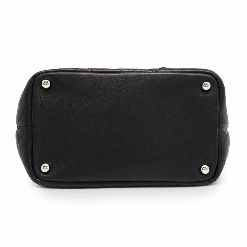 シャネル ハンドバッグ カンボンライン ココマーク ミディアムトート A25167 CHANEL バッグ 黒