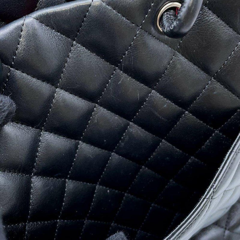 シャネル ハンドバッグ カンボンライン ココマーク ミディアムトート A25167 CHANEL バッグ 黒