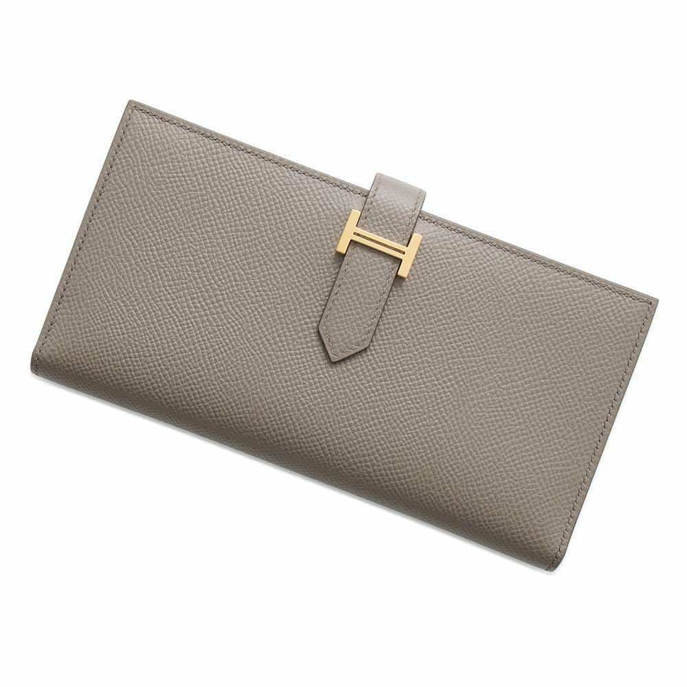 エルメス HERMES ベアンスフレ 長財布 エプソン Z刻印(2021年製