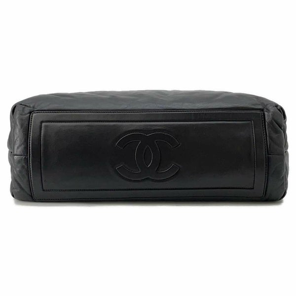 シャネル トートバッグ コココクーンMM ココマーク ナイロン A47107 CHANEL バッグ 黒