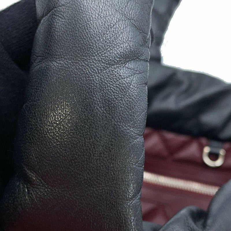 シャネル トートバッグ コココクーンMM ココマーク ナイロン A47107 CHANEL バッグ 黒