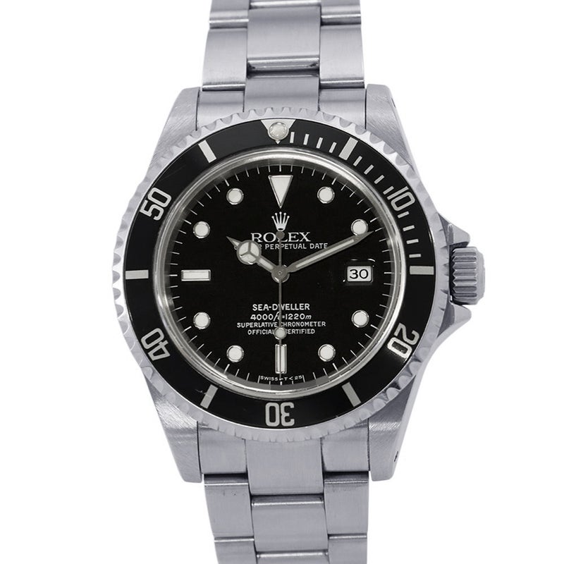 ロレックス シードゥエラー U番 16600 ROLEX 腕時計 ウォッチ 黒文字盤