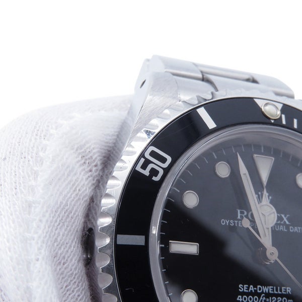 ロレックス シードゥエラー U番 16600 ROLEX 腕時計 ウォッチ 黒文字盤