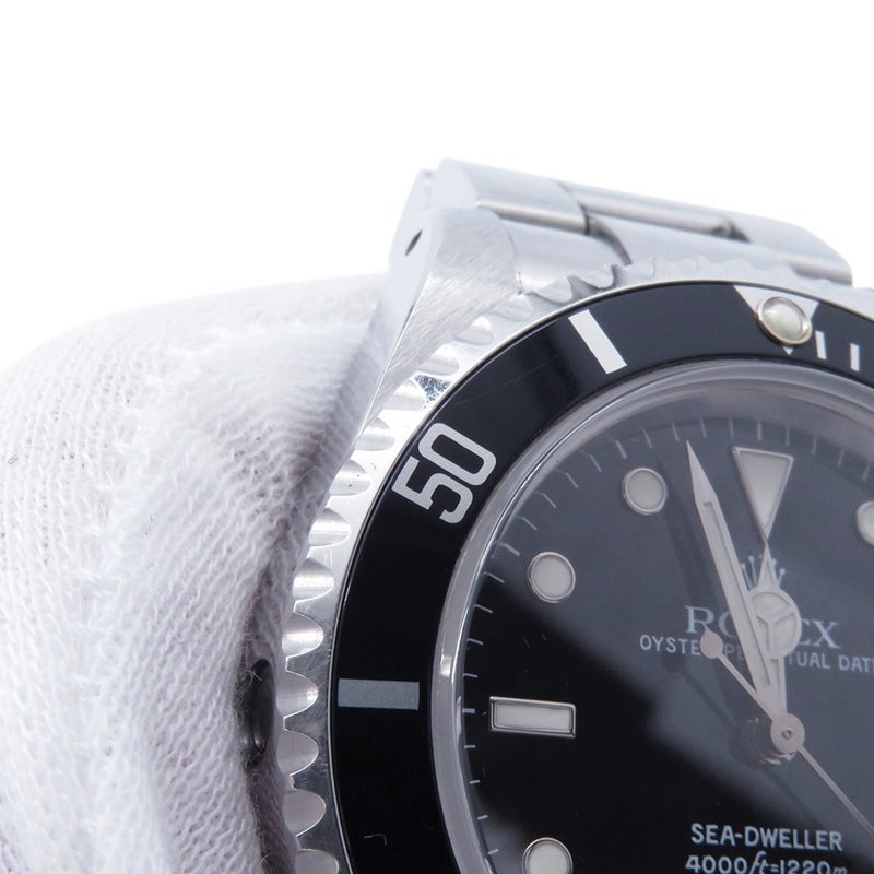 ロレックス シードゥエラー U番 16600 ROLEX 腕時計 ウォッチ 黒文字盤