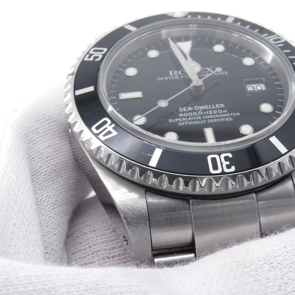 ロレックス シードゥエラー U番 16600 ROLEX 腕時計 ウォッチ 黒文字盤