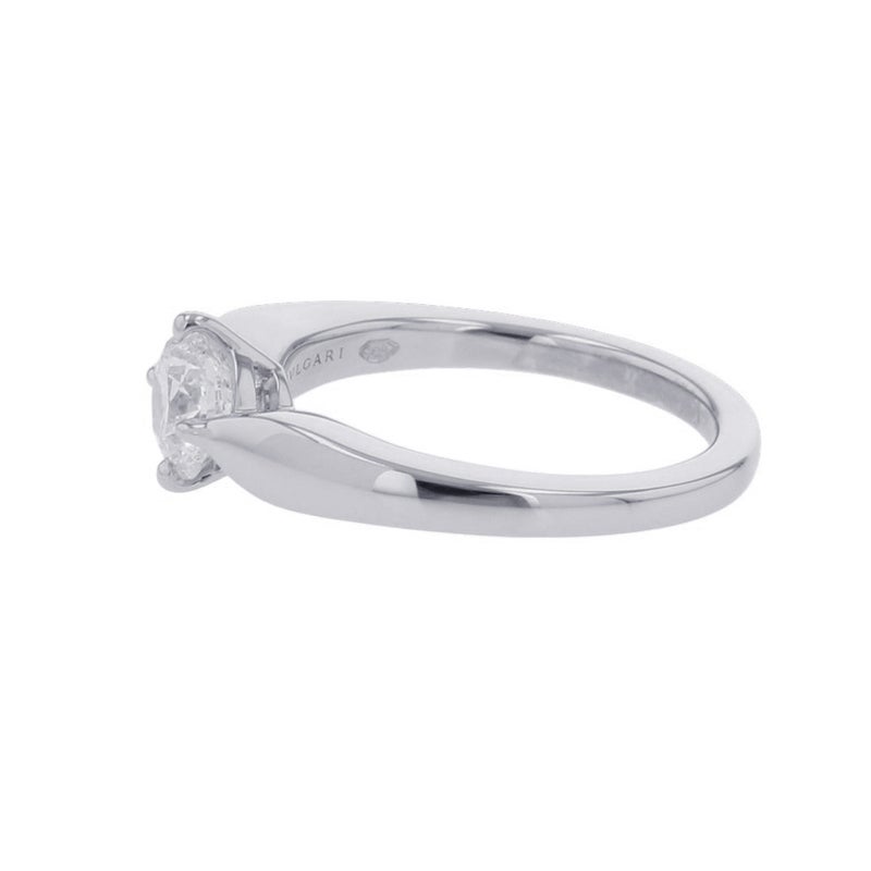 ブルガリ リング デディカータ・ア・ヴェネチア トルチェッロ ダイヤモンド 0.70ct Pt950プラチナ サイズ約9号 GIA鑑定書付き 指輪
