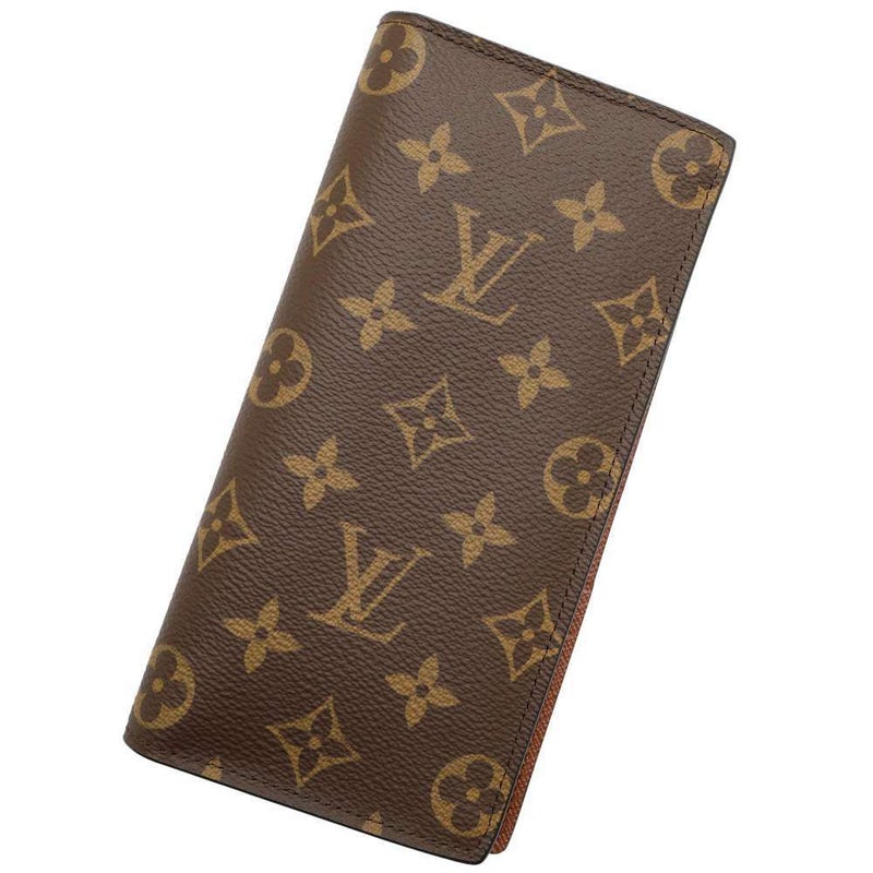 ルイヴィトン 長財布 モノグラム ポルトフォイユ・ブラザ M66540 LOUIS VUITTON ブラウン