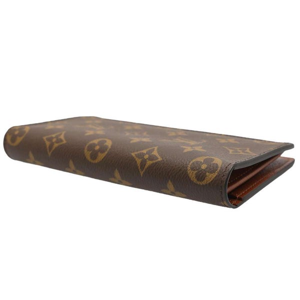 ルイヴィトン 長財布 モノグラム ポルトフォイユ・ブラザ M66540 LOUIS VUITTON ブラウン