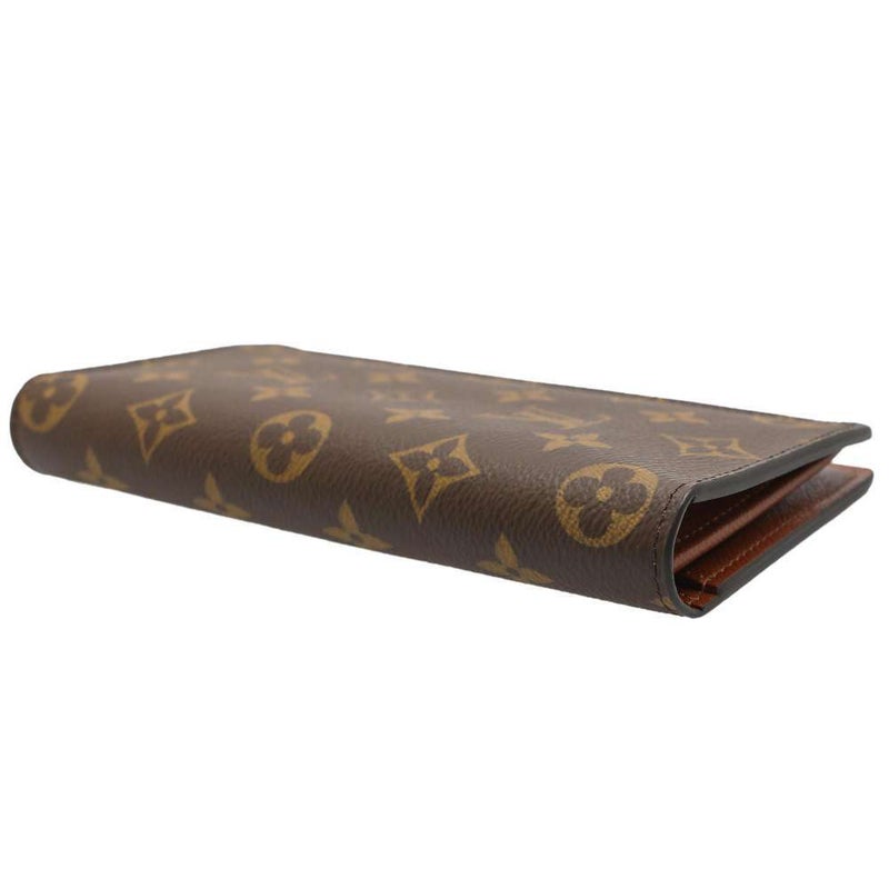 ルイヴィトン 長財布 モノグラム ポルトフォイユ・ブラザ M66540 LOUIS VUITTON ブラウン