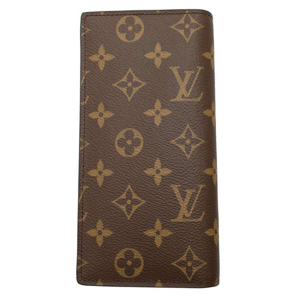 ルイヴィトン 長財布 モノグラム ポルトフォイユ・ブラザ M66540 LOUIS VUITTON ブラウン