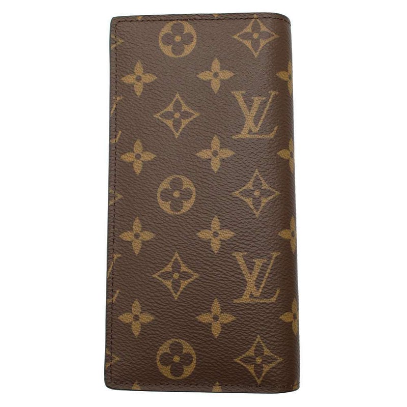 ルイヴィトン 長財布 モノグラム ポルトフォイユ・ブラザ M66540 LOUIS VUITTON ブラウン