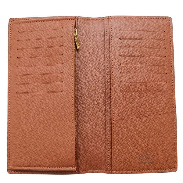 ルイヴィトン 長財布 モノグラム ポルトフォイユ・ブラザ M66540 LOUIS VUITTON ブラウン