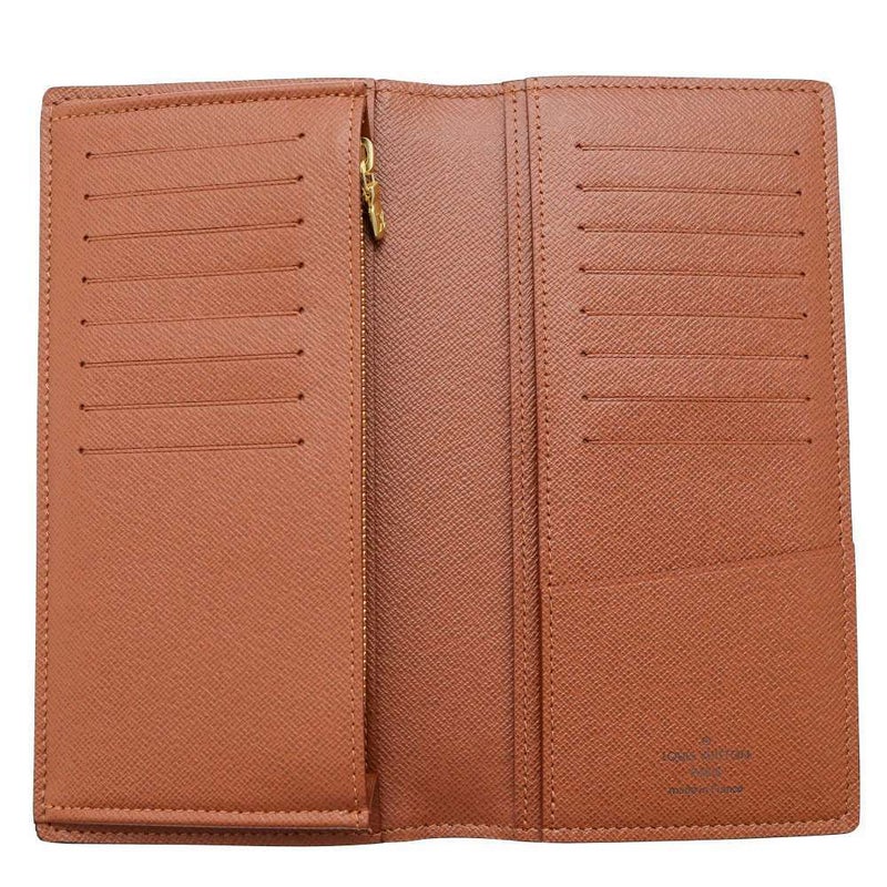 ルイヴィトン 長財布 モノグラム ポルトフォイユ・ブラザ M66540 LOUIS VUITTON ブラウン