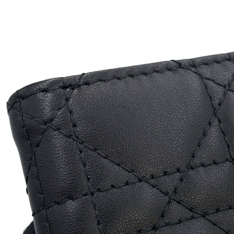 クリスチャン・ディオール 長財布 カナージュ My Dior Violet ラムスキン S6029ONMJ Christian Dior 黒