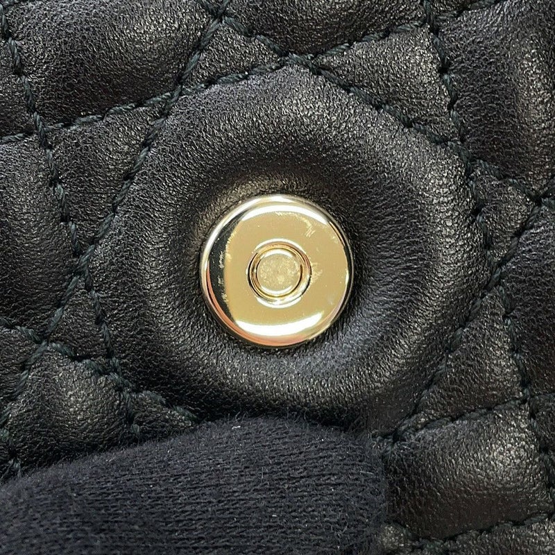 クリスチャン・ディオール 長財布 カナージュ My Dior Violet ラムスキン S6029ONMJ Christian Dior 黒