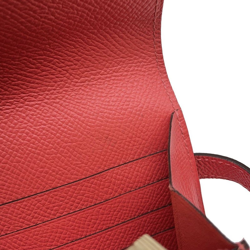 エルメス 長財布 ケリーウォレット ロング ローズジャイプール/ゴールド金具 エプソン X刻印