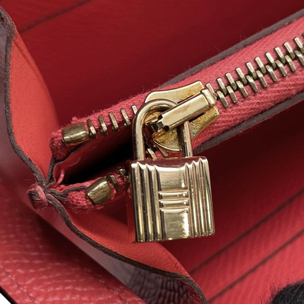 エルメス 長財布 ケリーウォレット ロング ローズジャイプール/ゴールド金具 エプソン X刻印