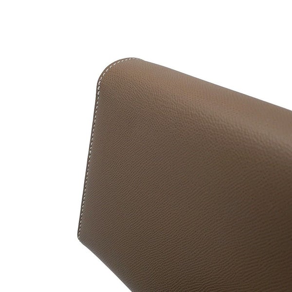 エルメス シャルニエール トゥーゴー エトゥープ/シルバー金具 ヴォーマダム K刻印 ショルダーウォレット