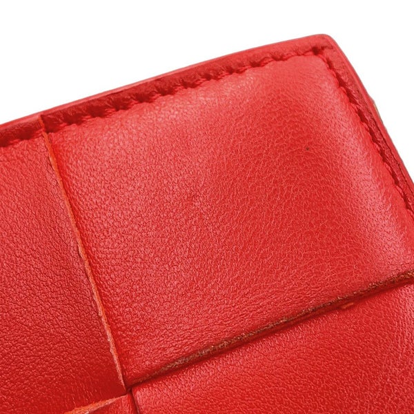 ボッテガヴェネタ 二つ折り財布 カセット ミディアム レザー BOTTEGA VENETA