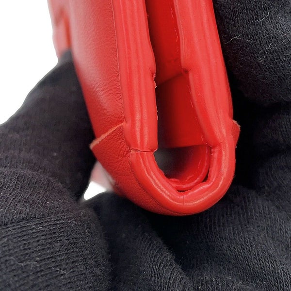 ボッテガヴェネタ 二つ折り財布 カセット ミディアム レザー BOTTEGA VENETA