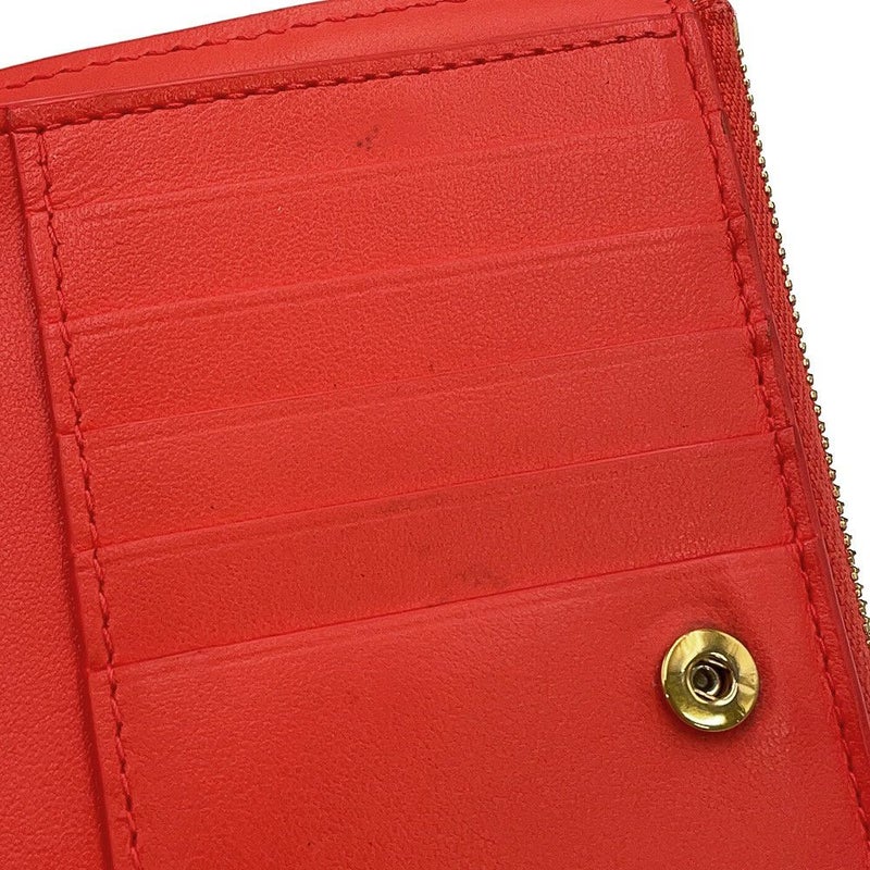 ボッテガヴェネタ 二つ折り財布 カセット ミディアム レザー BOTTEGA VENETA